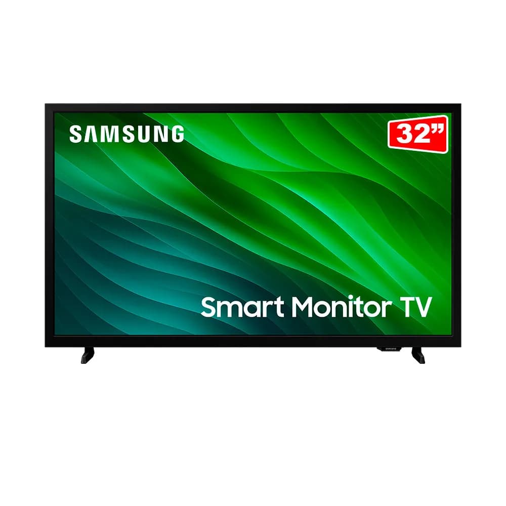 Smart TV Samsung 32 polegadas HD Tizen HDR Wi-Fi HDMI Bivolt Preta
