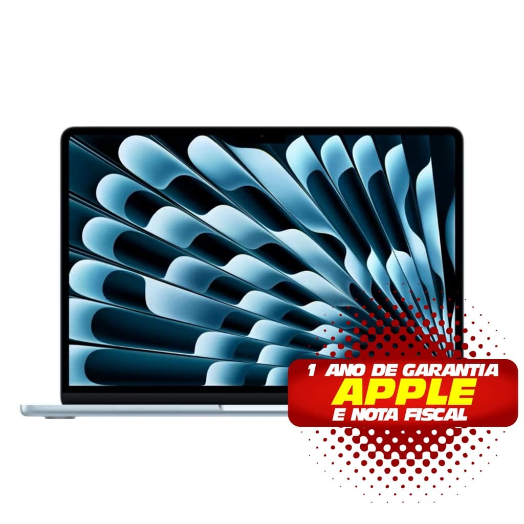 Apple Macbook Air M4 16GB RAM 256GB SSD Tela 13" e 15" Polegadas Novo Lacrado Garantia Apple com NF