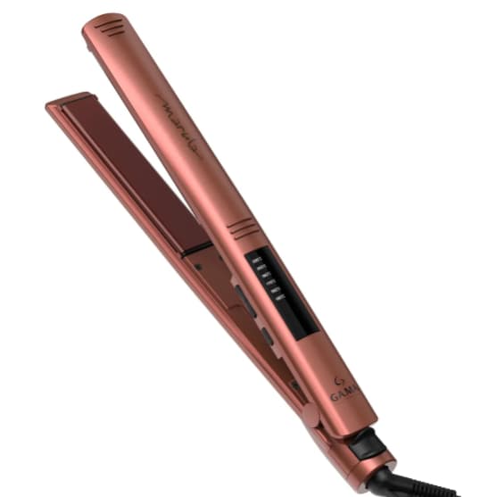 Chapinha / Prancha de Cabelo Gama Italy Profissional Marula 450ºF Bivolt 6 Temperaturas  Rosé