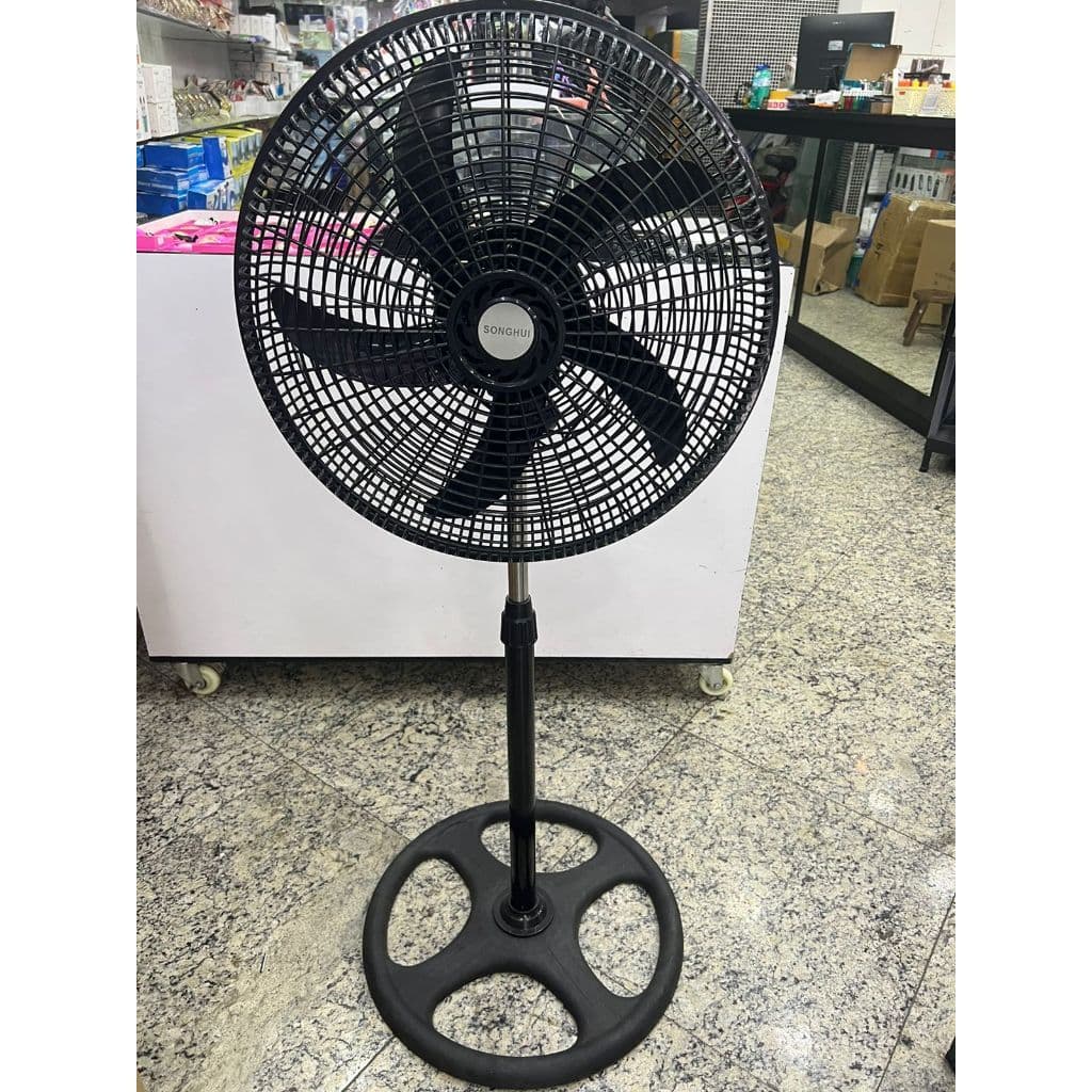 Ventilador 105cm-130cm Ajuste De Altura Livremente 110v 220v Ventilador, ventilador de pé preto