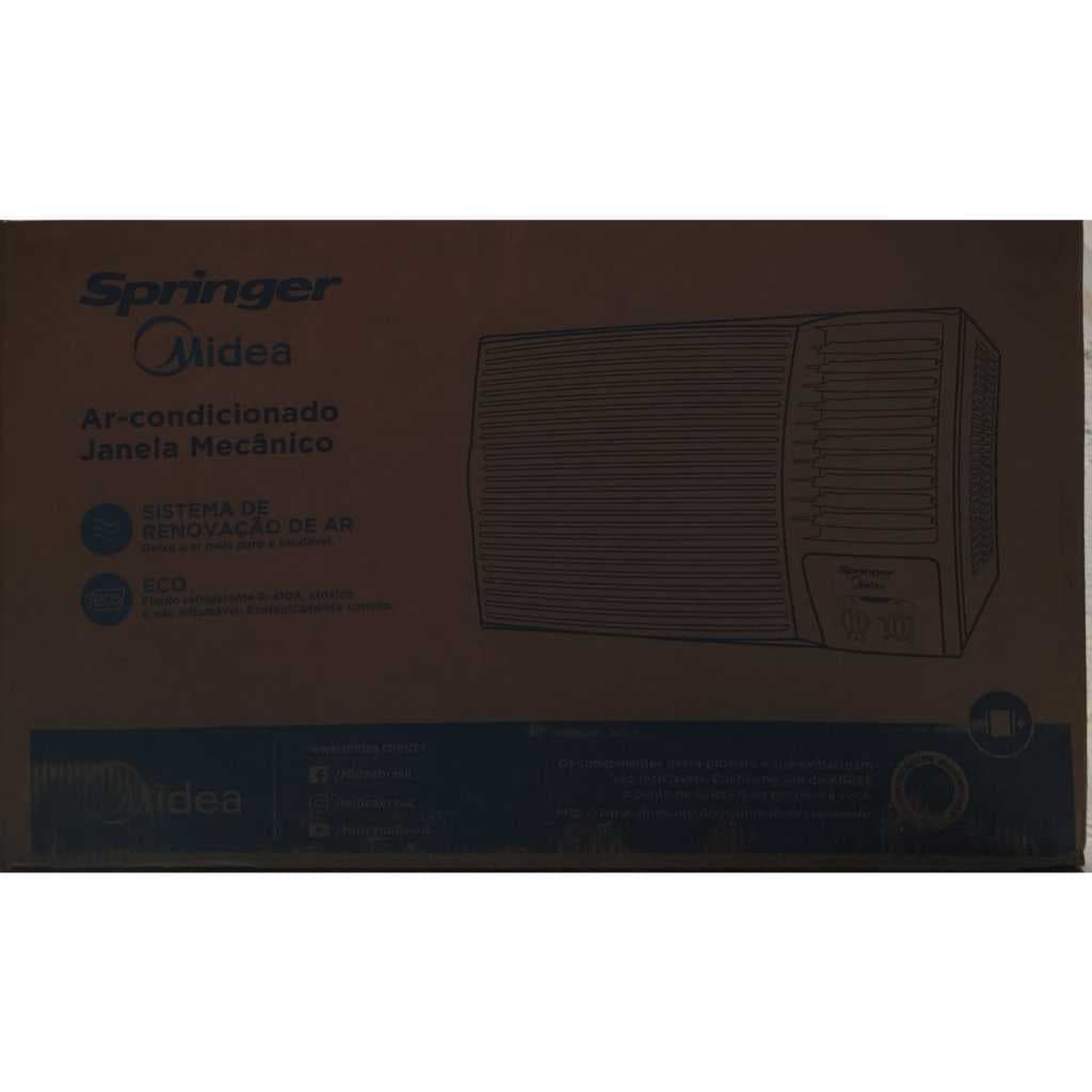 Caixa do Ar-condicionado Janela Mecânico Springer Midea 27.000 BTUs