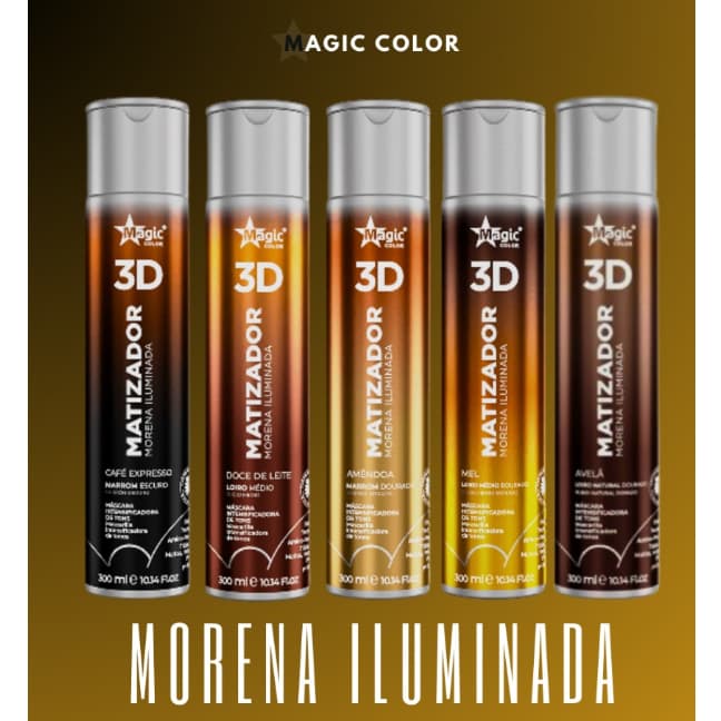 Magic Color Matizador Morena ILUMINADA  - Todos os Efeitos