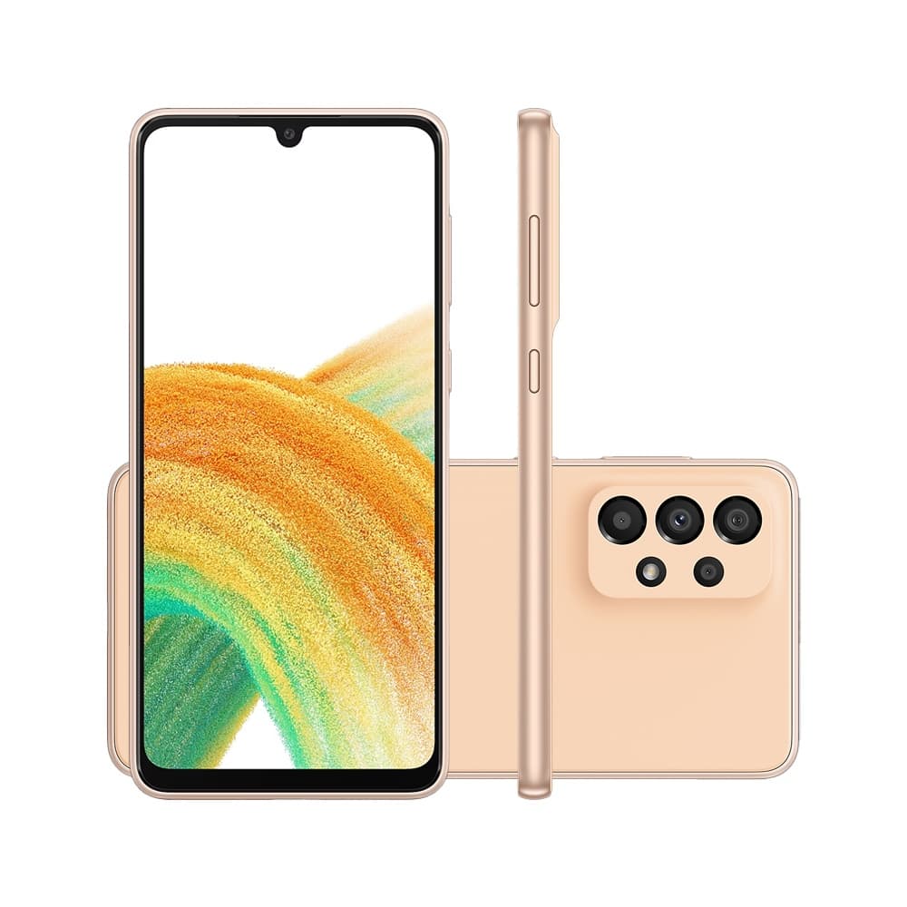 Samsung Galaxy A33 5G 128GB 6GB Ram 6.4'' Câmera 48Mp Outlet - frontal e traseira