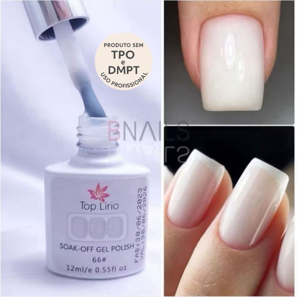 Esmalte de Renda Em Gel 12ml Soak-off Lirió