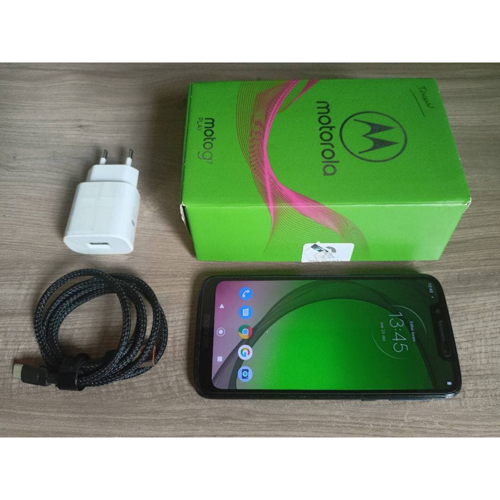 Motorola Moto g7 play 32gb funcionando perfeitamente + Carregador Novo