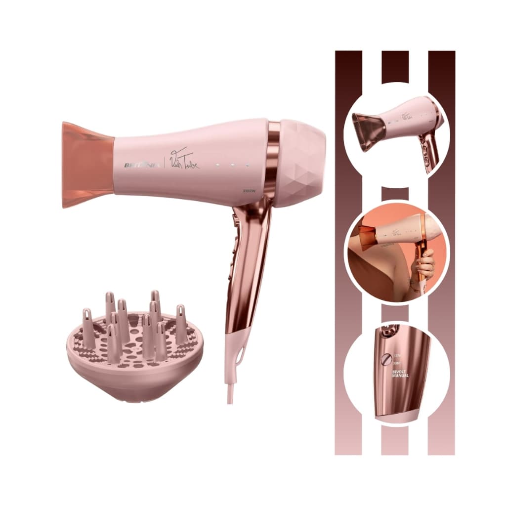 Secador de Cabelos Linha Viih Tube Bivolt 2100W BSC21A Britânia
