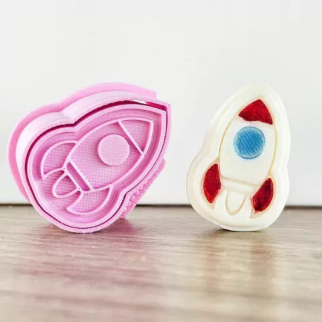 Modelador e Ejetor Para Modelar Massas, Doces e Brigadeiros Foguete para brigadeiro, e doces