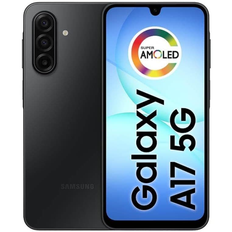Celular Samsung Galaxy A17 5G, 128GB, 4GB, 50MP Tela 6.7 - Preto