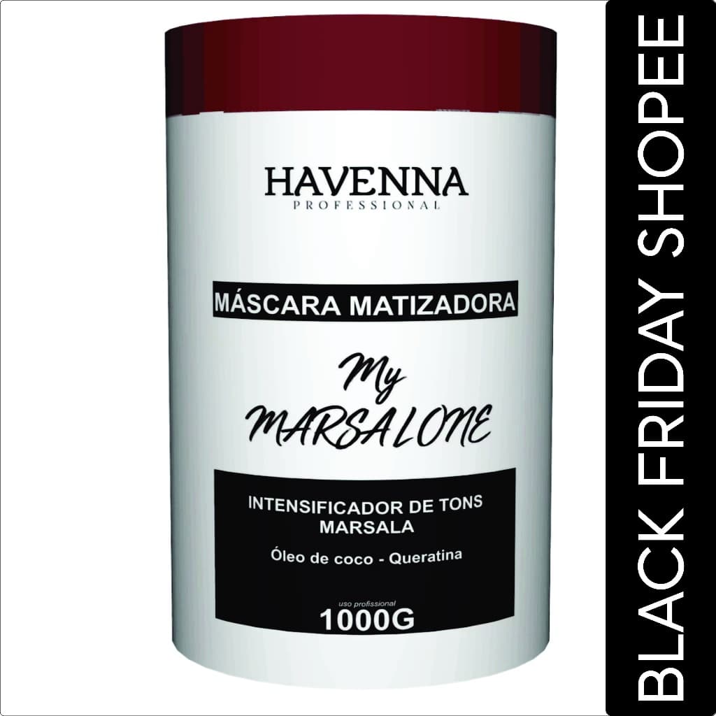 Mascara Matizadora Para Cabelos Marsala Marsalone 1kg