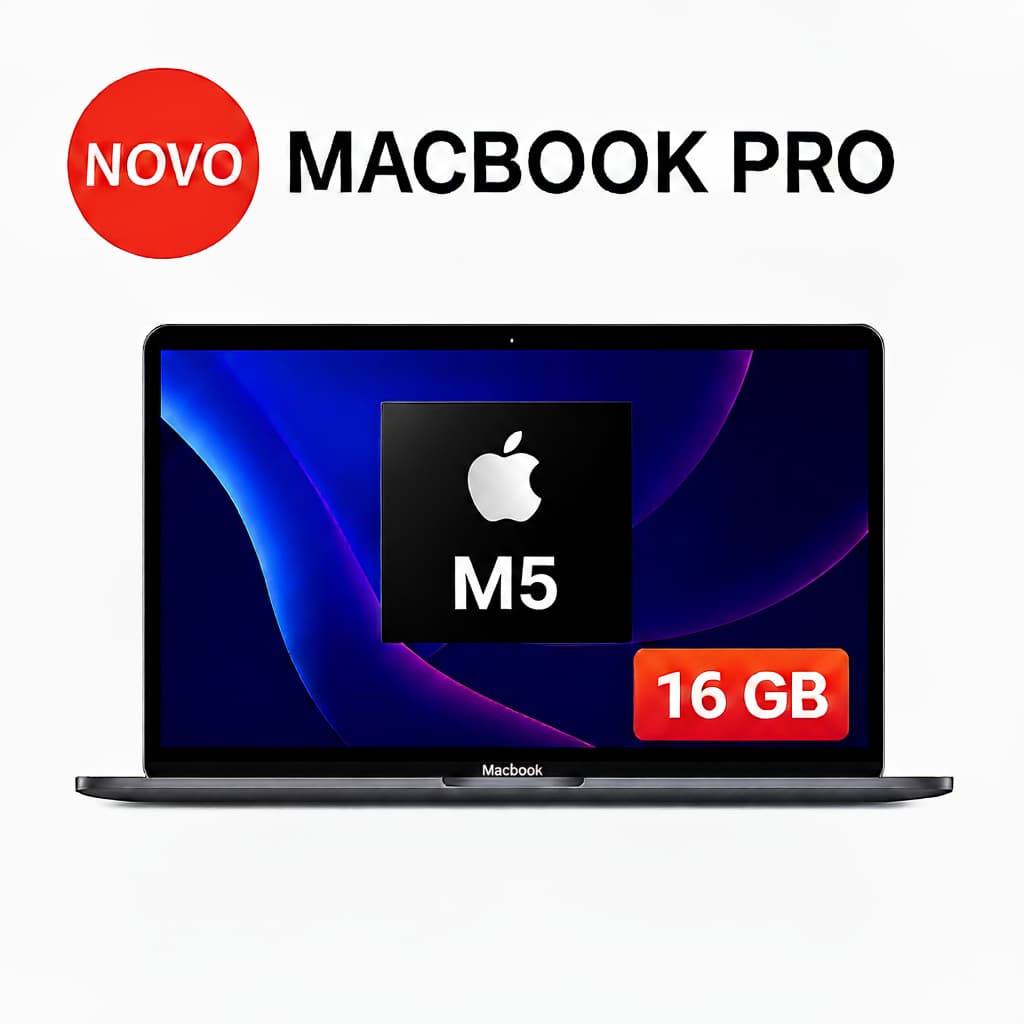 Apple MacBook Pro 14" Processador M5 16GB RAM 512GB ou 1TB SSD Novo Lacrado Garantia nova linha 2026