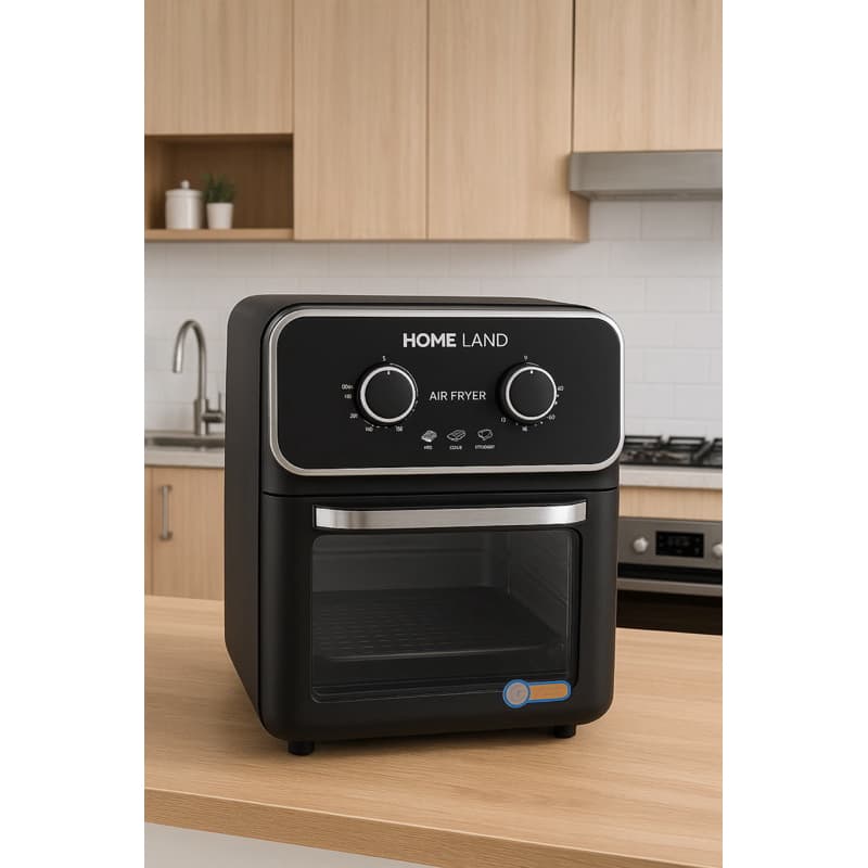 Fritadeira air fryer forninho elétrico 12l homeland moderna
