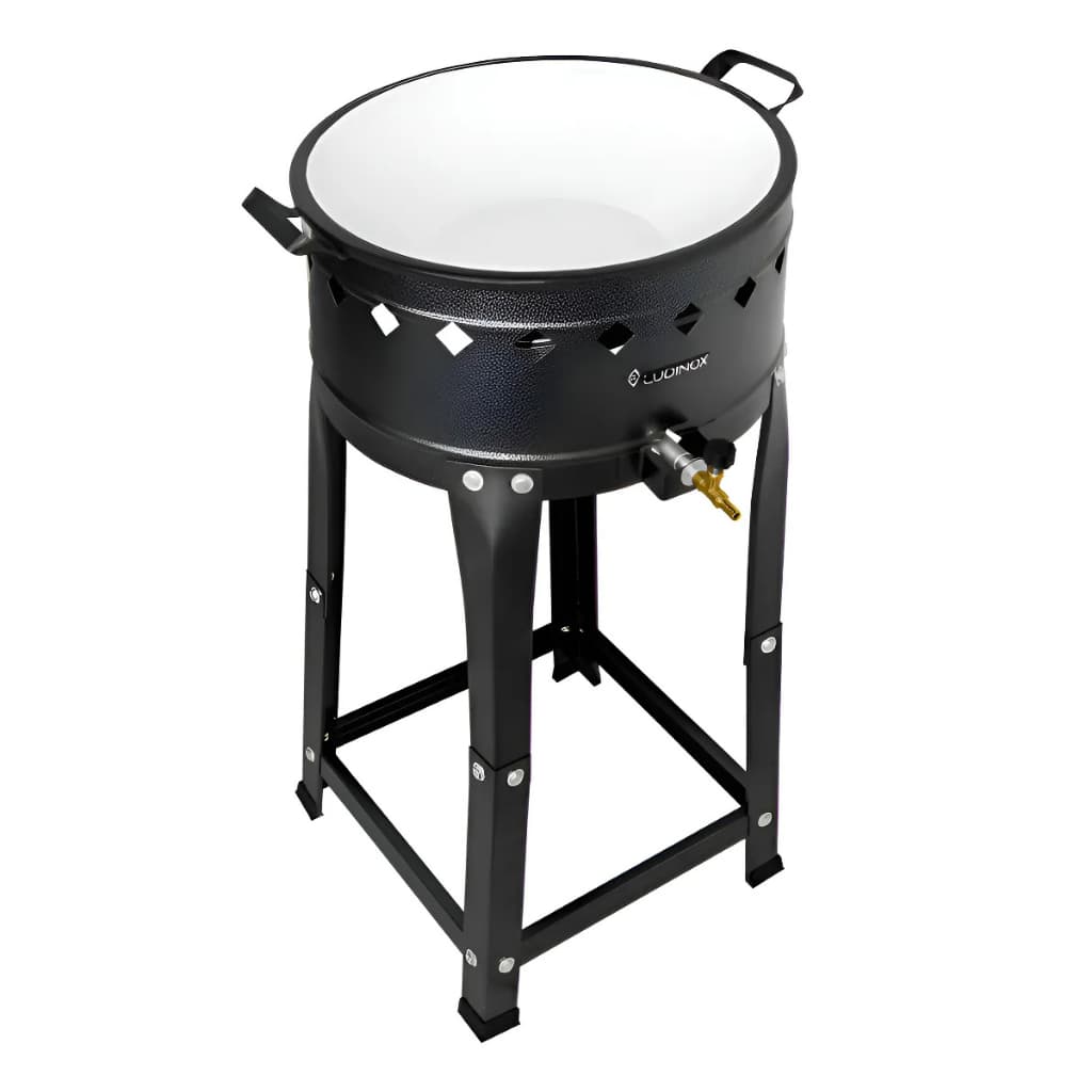 Fritadeira Fritador A Gás Pasteleiro Porção 6l Industrial