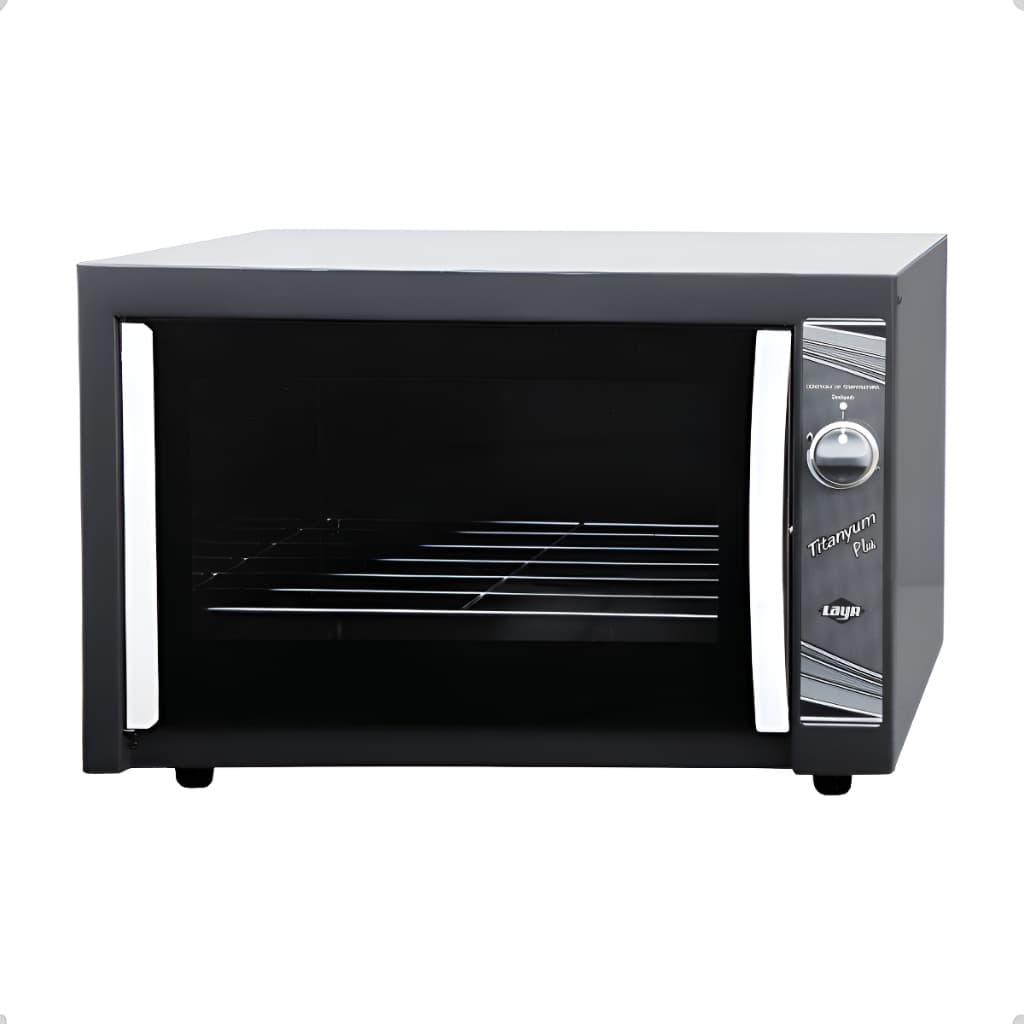 Forno elétrico industrial Layr A Gás Titanyum Plus 52 litros preto e cinza
