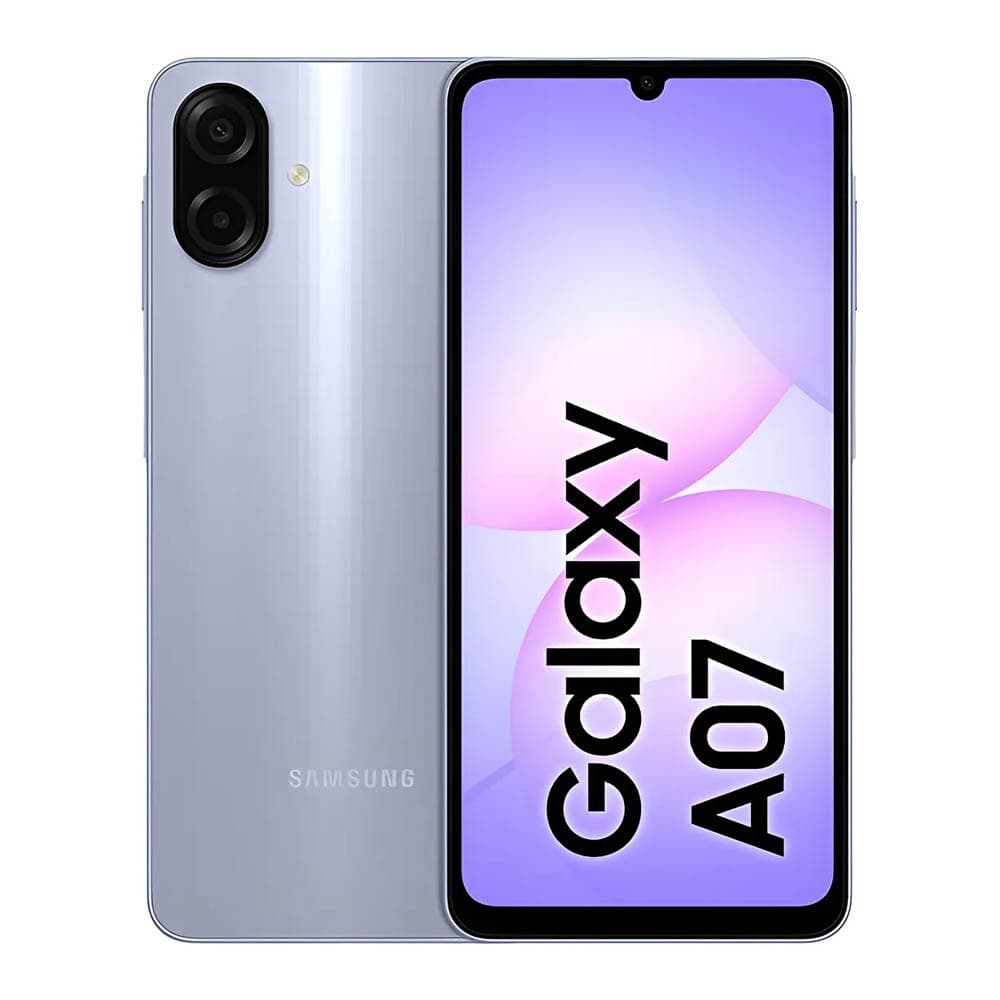 Celular Samsung Galaxy A07 128gb, 4gb, Câmera 50mp, Tela 6.7, Proteção Ip54, Processador 6nm