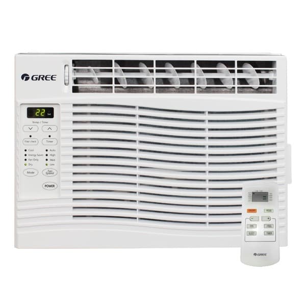 Ar condicionado de janela Gree 10.000 BTUs branco com controle remoto