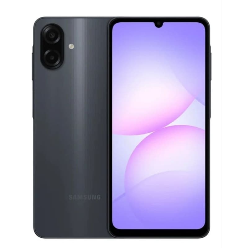 Smartphone Samsung Galaxy A07 128GB 4GB Câmera 50MP Tela 6.7" Proteção IP54 - Preto