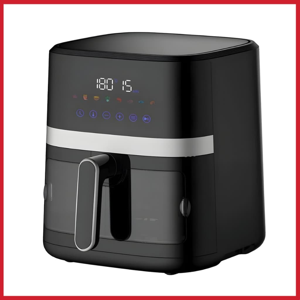 Fritadeira Air Fryer Lume Touchscreen Digital Gaabor com visor Transparente 5,5L 1500W