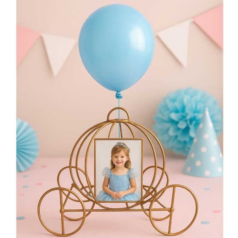 Carruagem Decoração de Festa Aniversário Casamento Enfeite Centro de Mesa Lembrancinha Cinderela