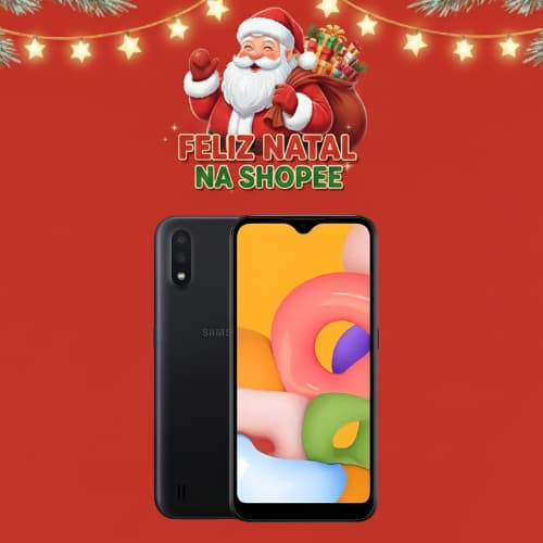Samsung A01 - BRINDES DE NATAL