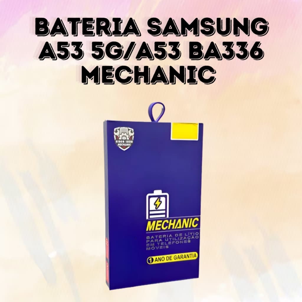 BATERIA MECHANIC COMPÁTIVEL PARA A53 5G/A53, A54 5G/A34 5G, A70, A71 e J5 PRIME