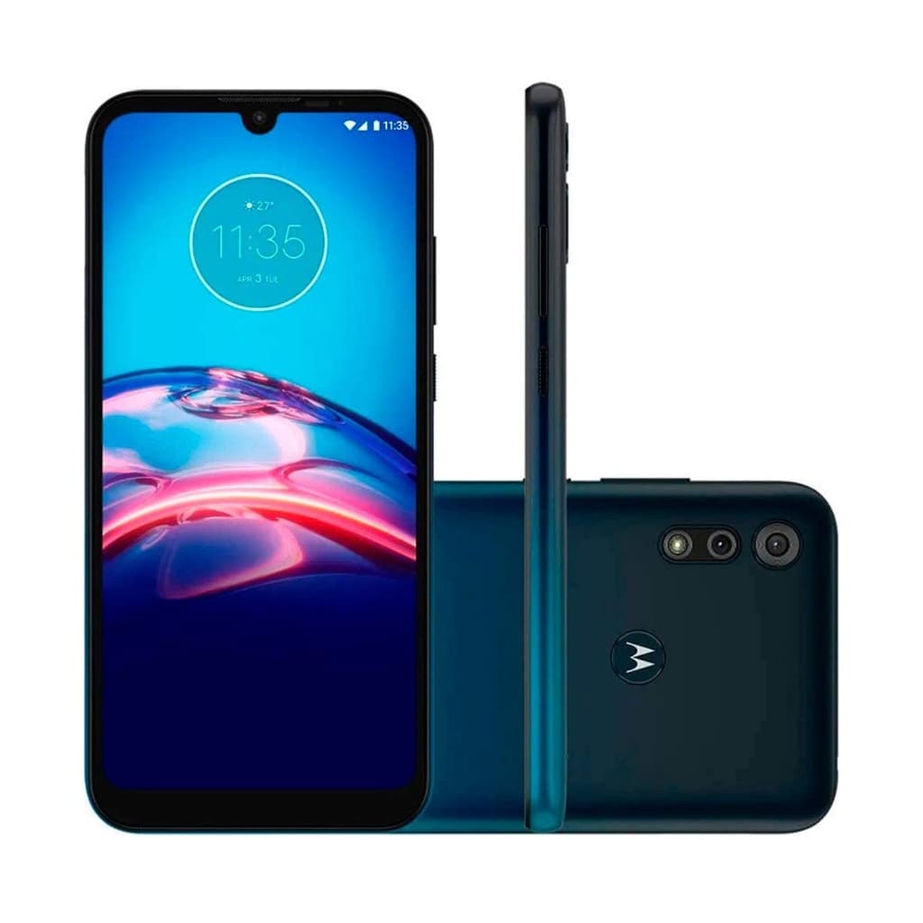 Motorola Moto E6S 64GB 2GB Ram Tela 6.1'' Câm. 13Mp Revisado verde escuro