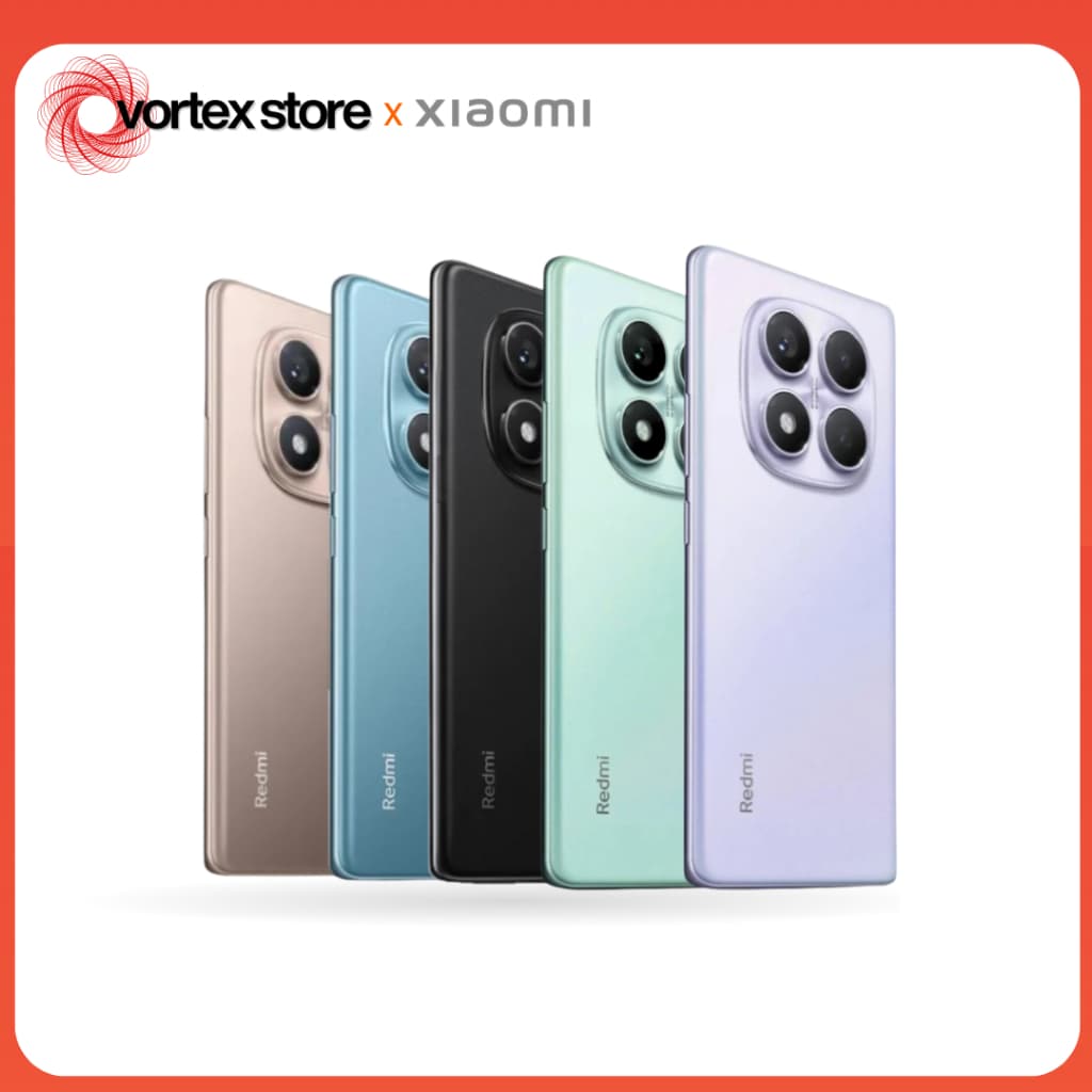 Xiaomi Redmi Note 14 Pro 4G, 256GB 8GB RAM, Versão Global, Original, Câmera 200MP, Processador Helio G100-Ultra, em cores rosa, azul, preto, verde claro e branco