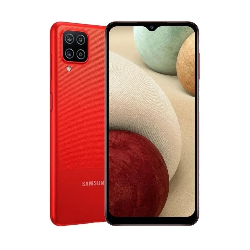 Smartphone Samsung Galaxy A12 4G 64GB 4GB Ram Tela 6.5' Câm 48Mp Outlet - Vermelho