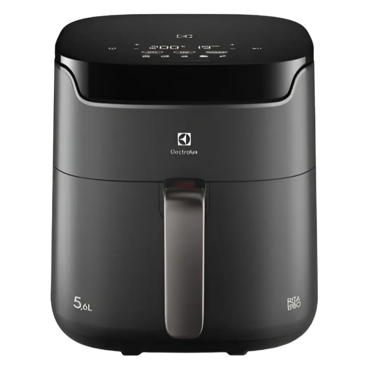 Fritadeira elétrica Electrolux com painel digital e capacidade de 5,8L