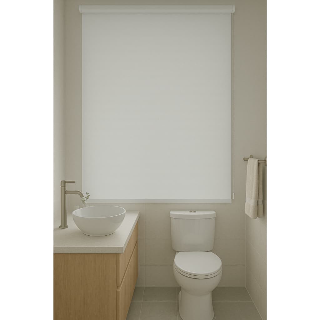 Persiana Screen Solar 120x220 Cor Branca