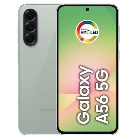 Samsung Galaxy A56 5G 12GB RAM 256GB - Dual Chip - Tela 6.6” - Câmera Tripla 50MP - Awesome Olive