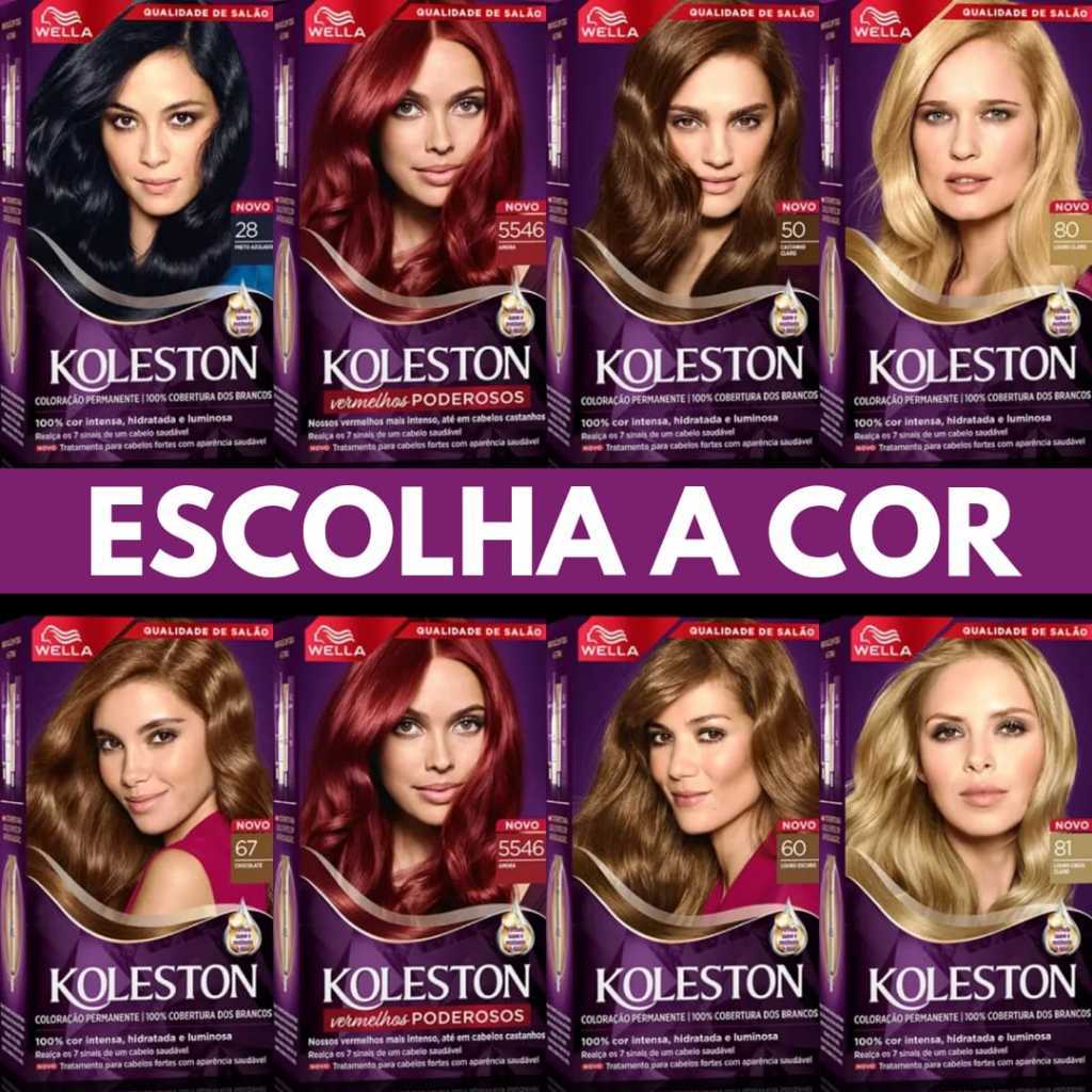 Tintura Wella Koleston | Cor Intensa | Brilho Duradouro | Coloração Permanente