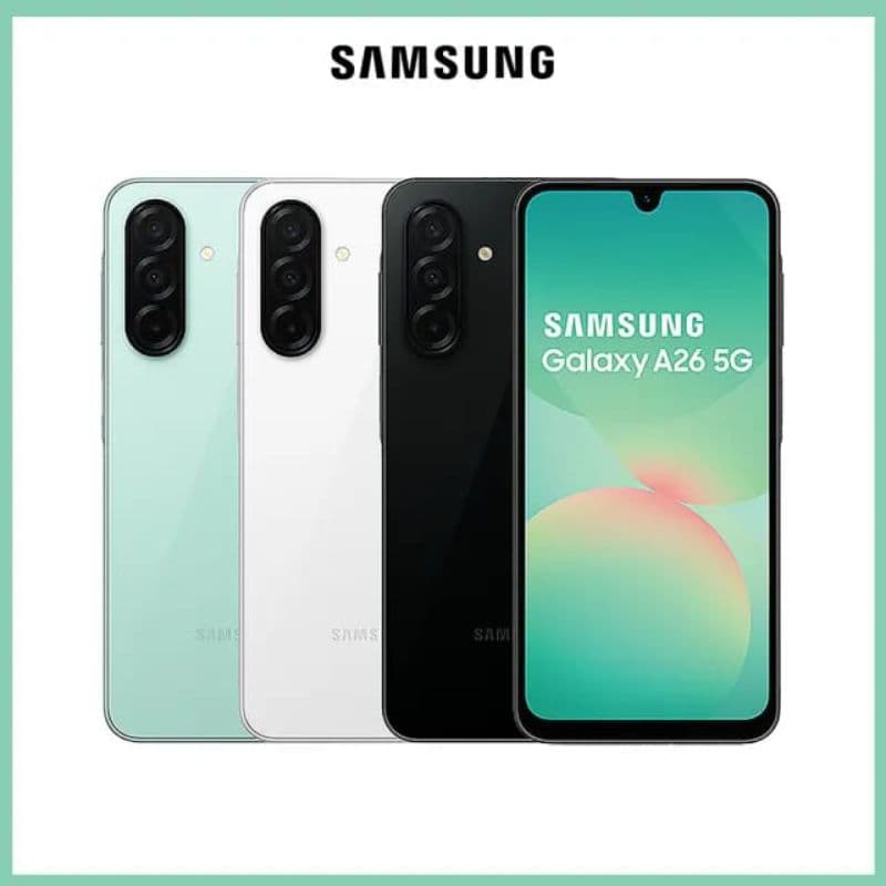 Smartphone Samsung Galaxy A26 5G, 128GB, 6GB RAM, Câmera 50MP, IP67, Tela 6.7", NFC