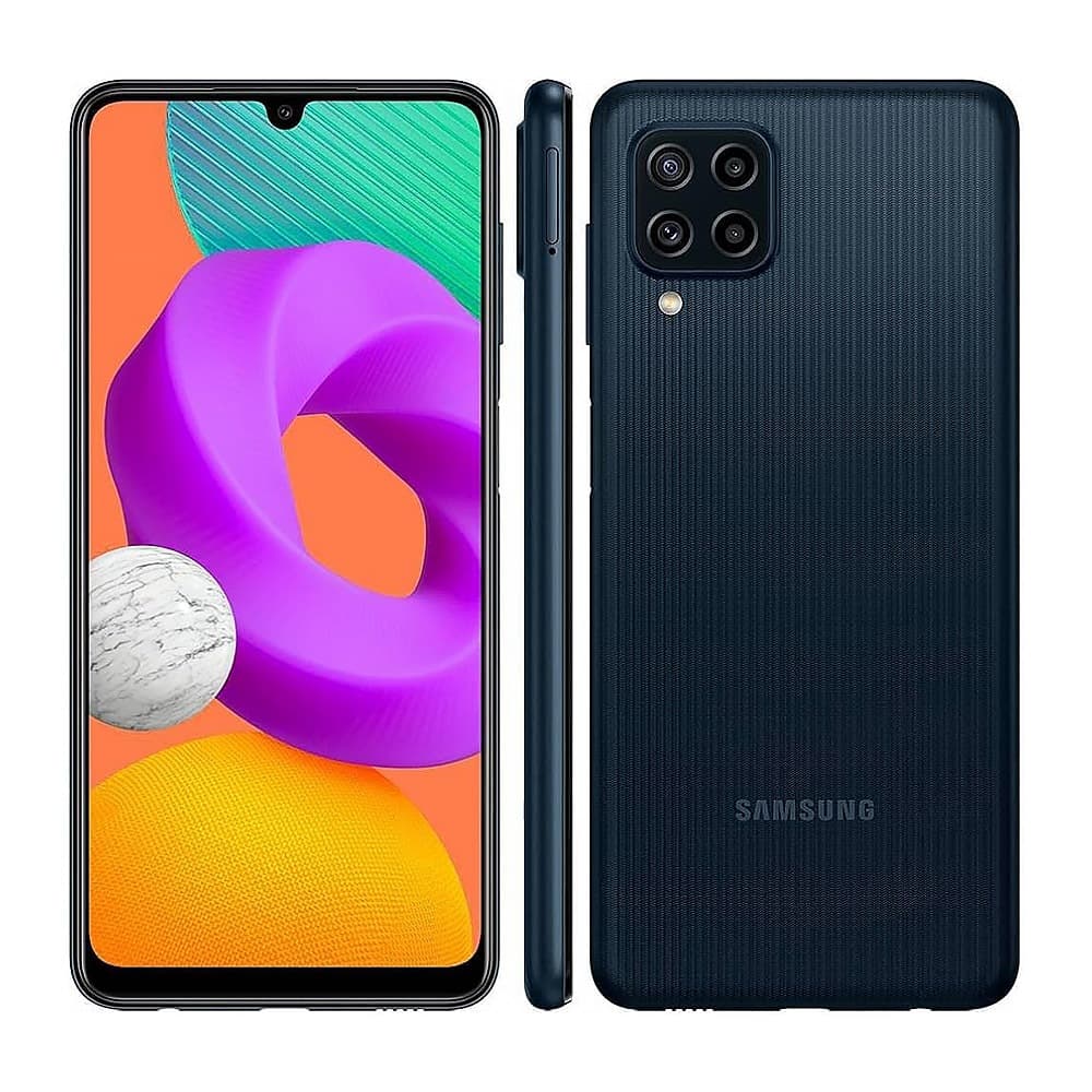 Samsung Galaxy M22 128GB 4GB RAM 6,4" Super AMOLED Câmera Quádrupla 48MP + 8MP + 2MP + 2MP