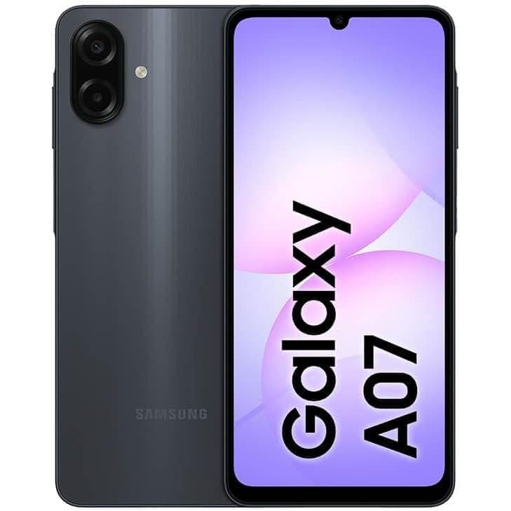 Smartphone Samsung Galaxy A07, 256GB, 8GB, câmera 50MP, tela 6.7 polegadas, cinza metálico