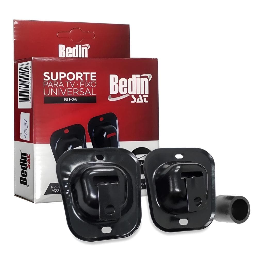 Suporte de TV fixo Bedin para TV universal com embalagem original