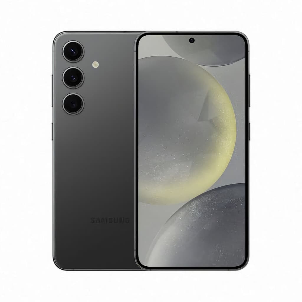 Smartphone Samsung Galaxy S24 - 256GB cor grafite com quatro câmeras na traseira
