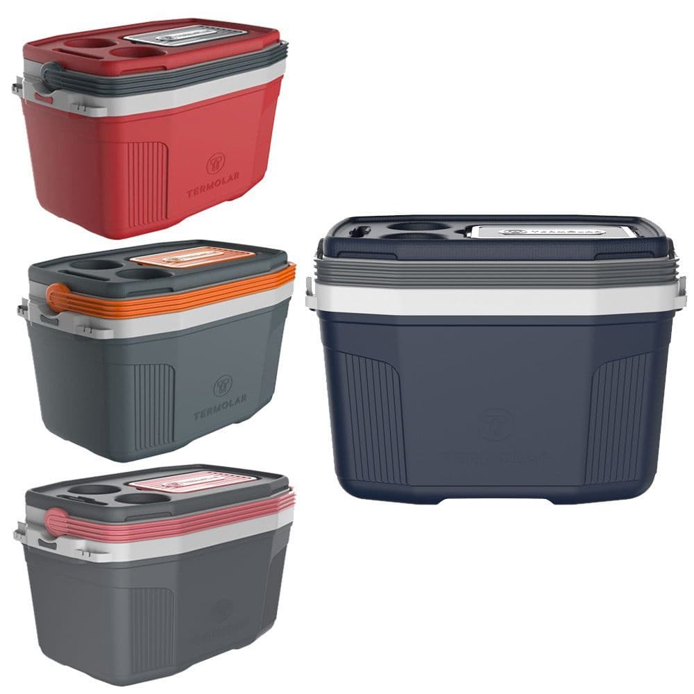 Caixa Térmica 20 Litros Cabe 26 Latas Escolhe Cor Termolar