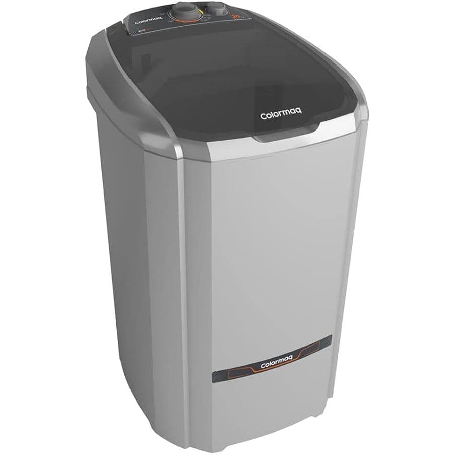 Tanquinho Colormaq Maquina de Lavar Roupa Semi Automatica  20kg Prata