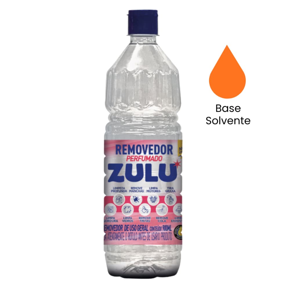 Removedor Perfumado Zulu a Base de Solvente 900ml - Lavanda