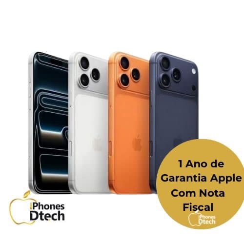 iPhone 17 Pro Pro Max 256GB 512GB Original Lacrado Garantia Apple Nota Fiscal