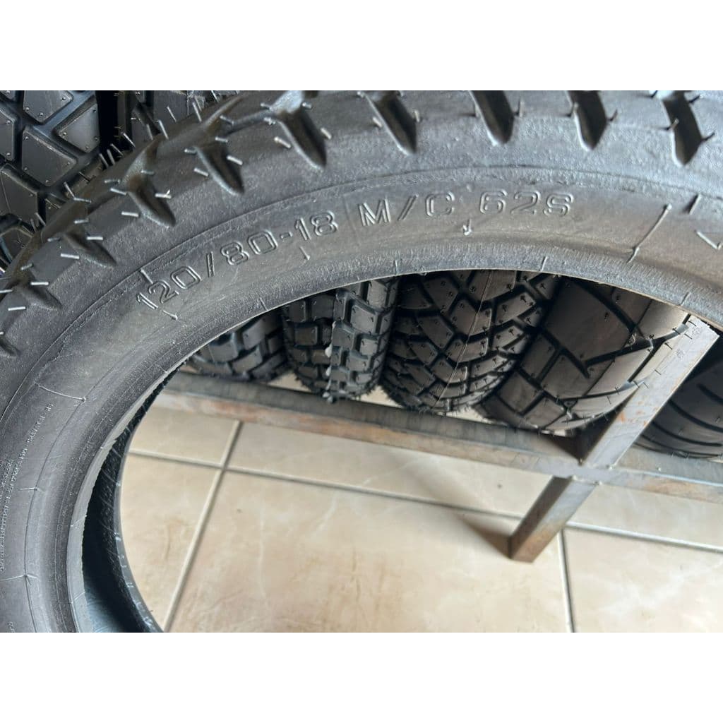PNEU TRASEIRO 120/80 R18