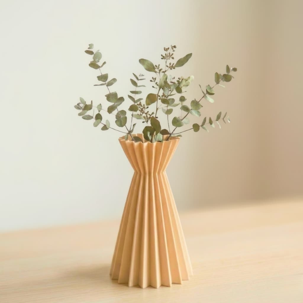 Vaso decorativo minimalista l 18cm l Geométrico Moderno Sala Escritório (Apenas Vaso)