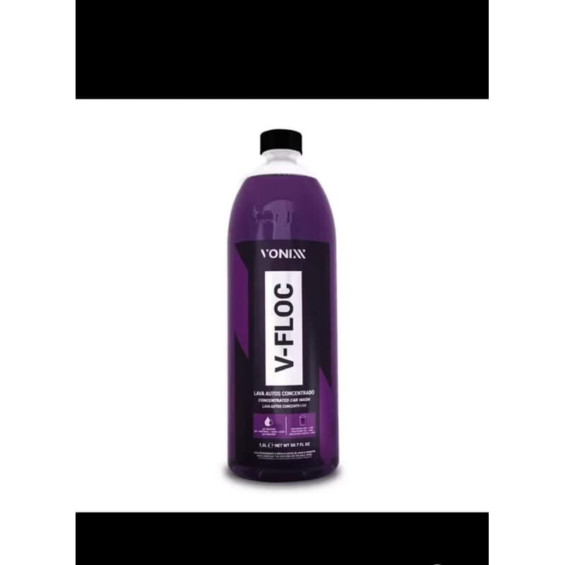 Shampoo automotivo V-FLOC Vonixx 1,5L frasco roxa
