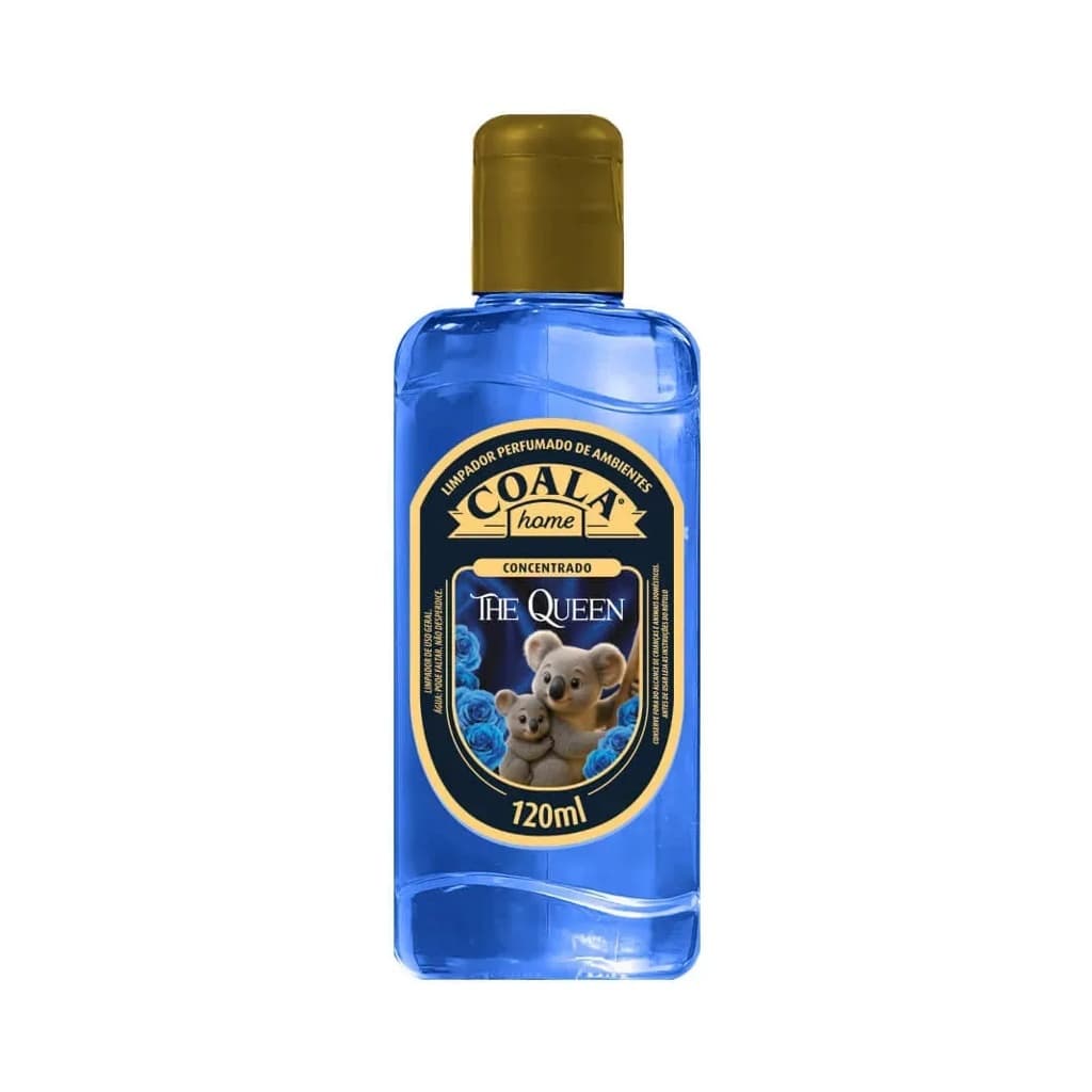 Produto de Limpeza Coala Limpador Perfumado de Ambientes The Queen 120ML Aromatizante Concentrado