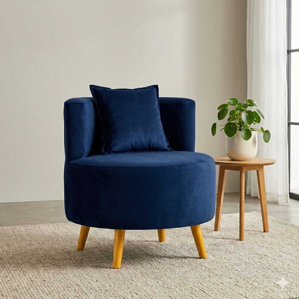 poltrona suede,azul marinho  poltrona orgânica, poltrona decorativa, poltrona lux, moderna, poltrona confortável, deluxe