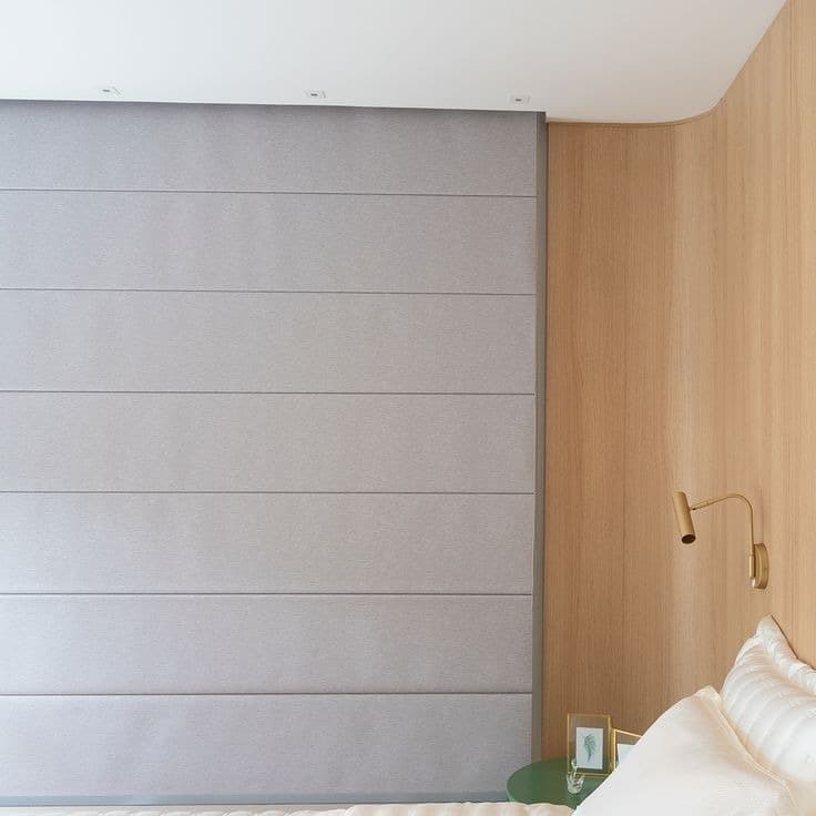 Persiana Romana Blackout Sob Medida Requinte– Ideal para Quartos, Salas e Escritórios