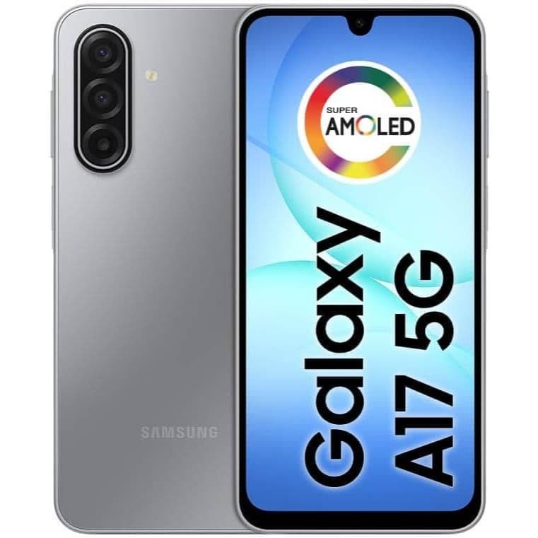 Celular Samsung Galaxy A17 5G, 128GB, 4GB, 50MP Tela 6.7" - Cinza
