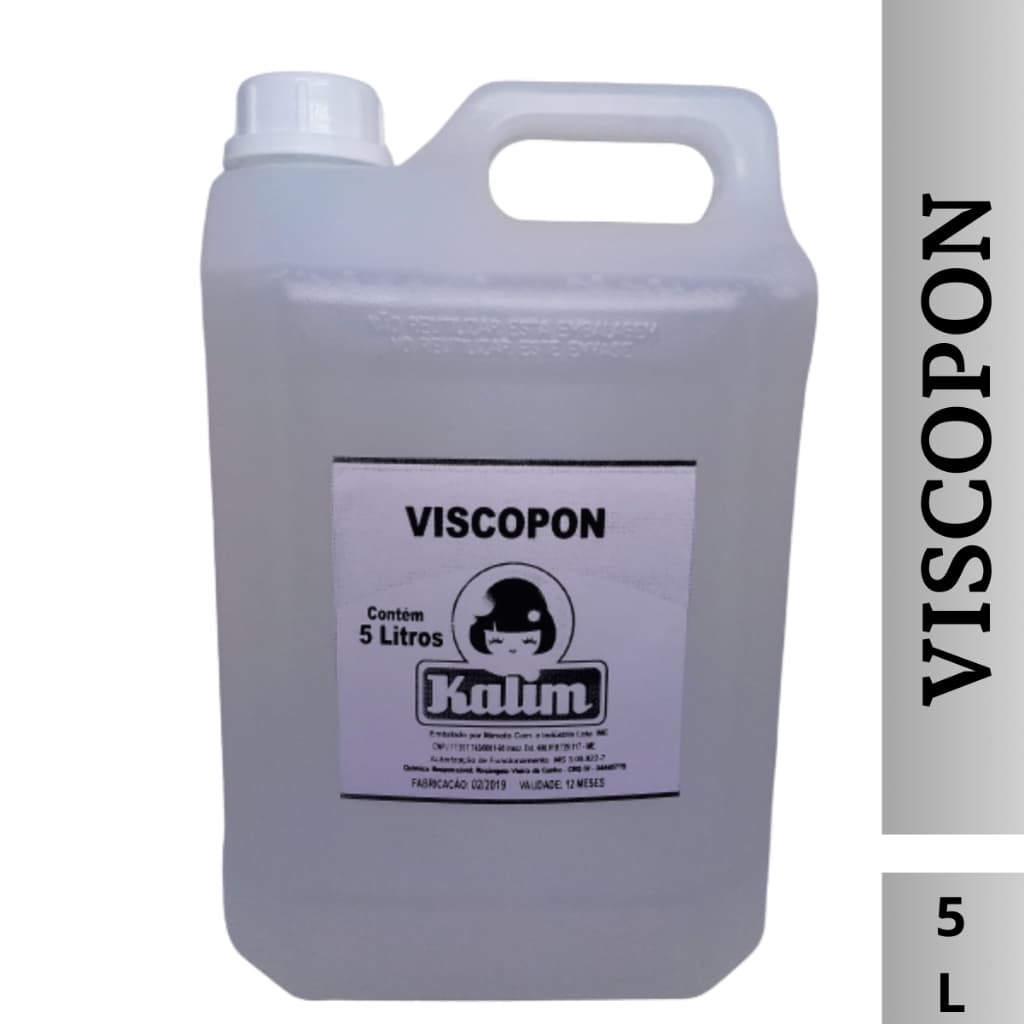 Viscopon 5 litros O Melhor Para Detergente Sabão Liquido E Outros Produtos de Limpeza