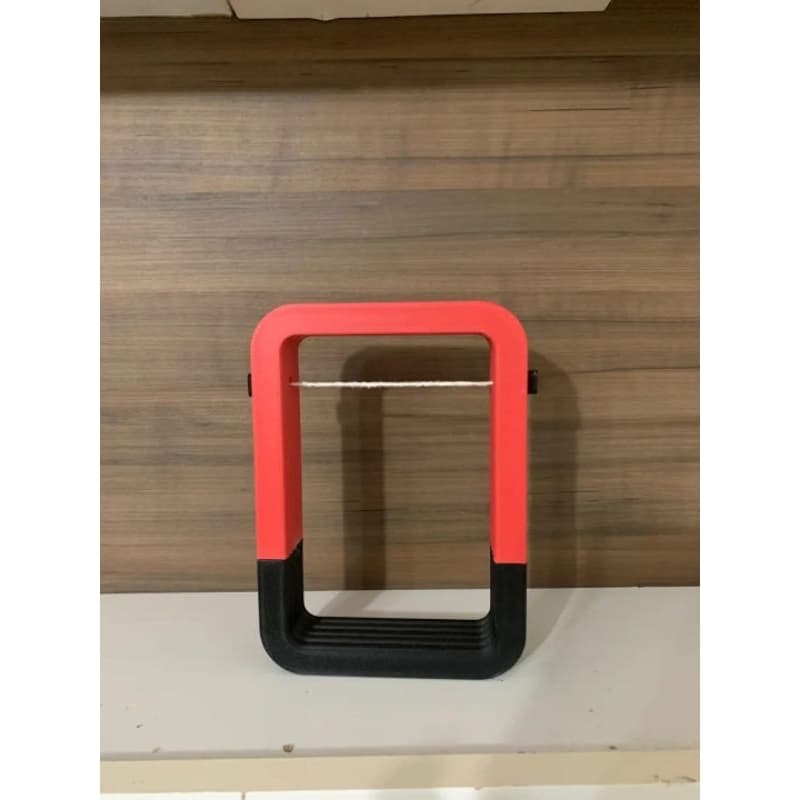 Porta Retrato Canelado 3D Minimalista Flutuante Vertical Bicolor Design Moderno Moldura Mesa Decoração Escritório Mini