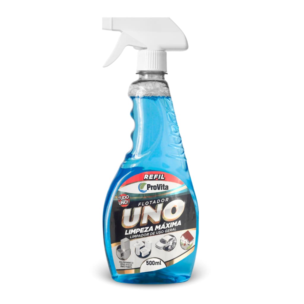 Flotador Uno Limpeza Máxima 500ml Provita limpador geral